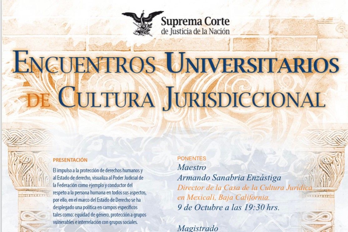 Encuentros universitarios de cultura jurisdiccional.