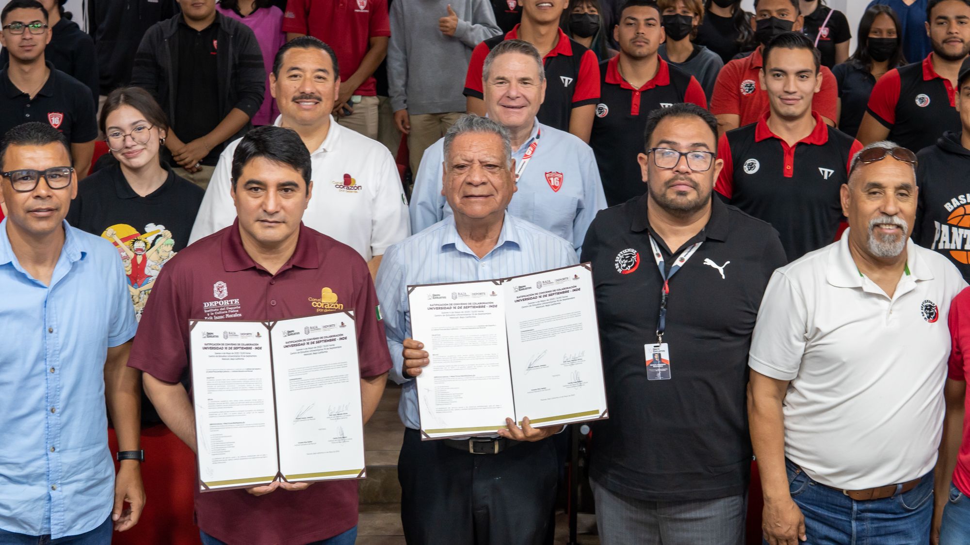 Renuevan convenio de colaboración entre Instituto del Deporte y la Cultura Física de Baja California y Grupo Educativo