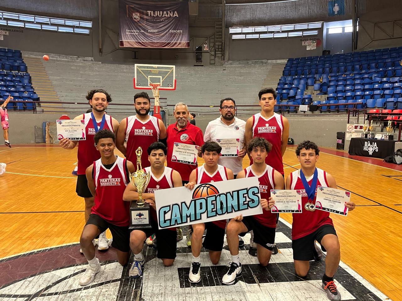 Panteras campeones en la Copa Hoops Tijuana 2025