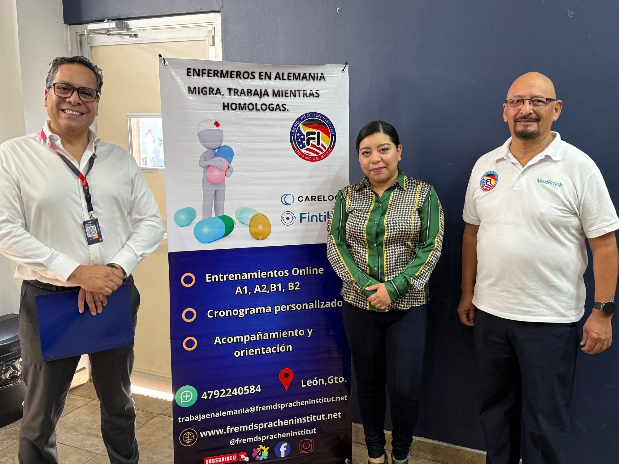 Firma de convenio con Medbrück consolida el camino profesional en Alemania para estudiantes de Enfermería