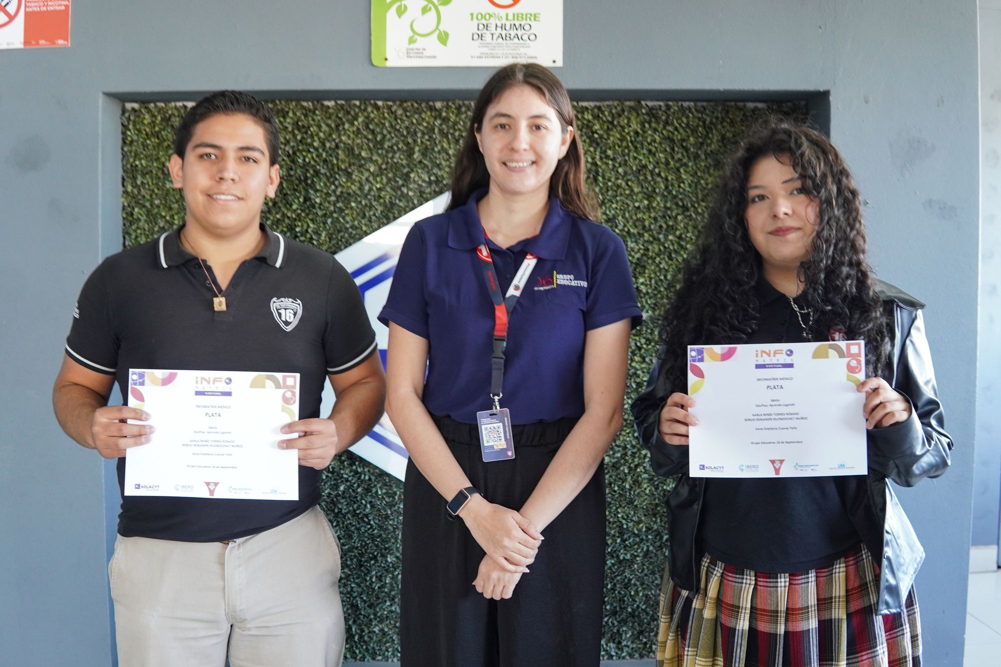 Alumnos de preparatoria avanzan a etapa nacional de INFOMATRIX 2026