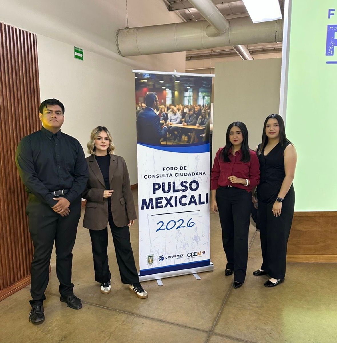 Participación estudiantil en el Foro de Consulta Ciudadana Pulso Mexicali 2026
