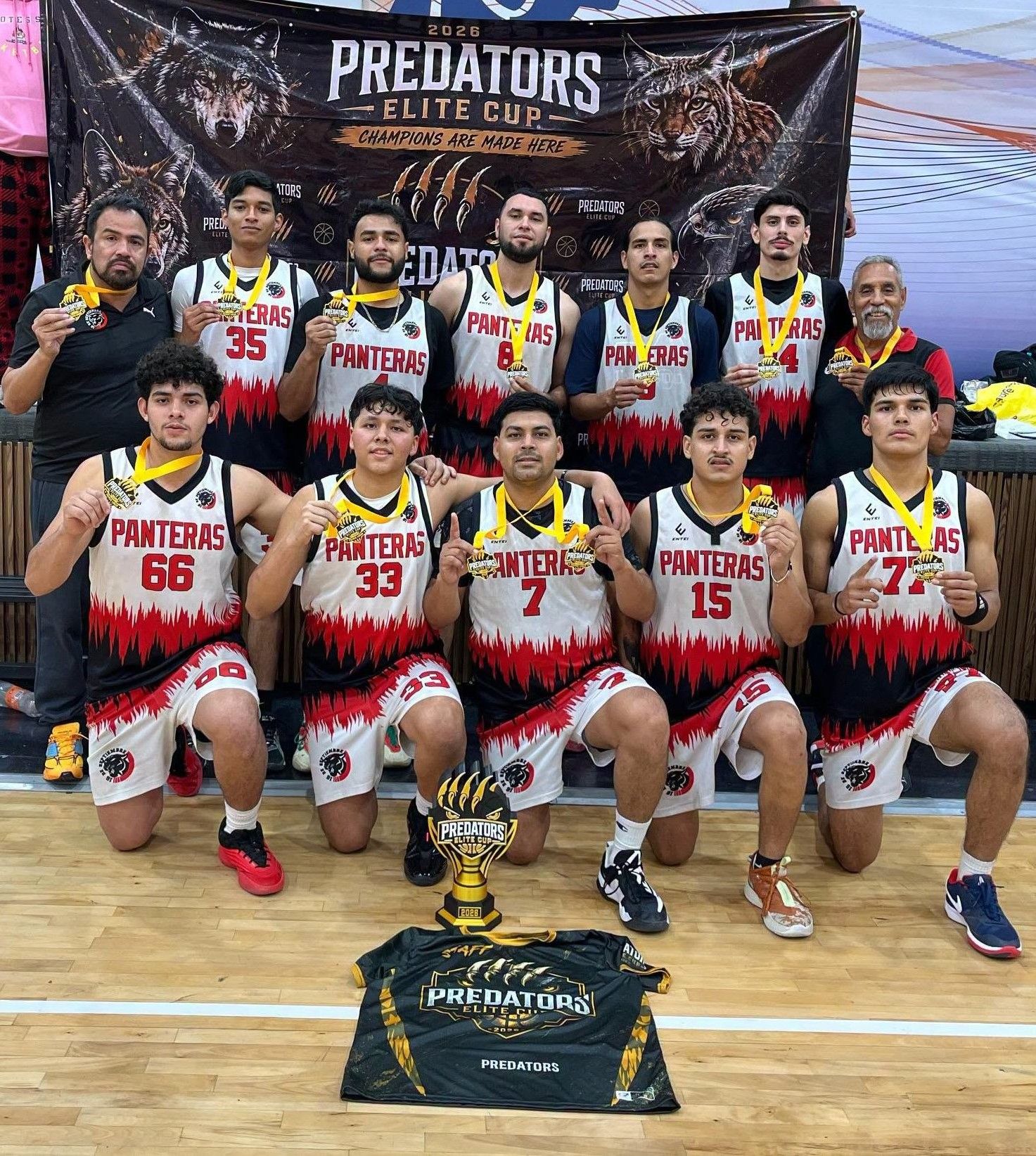 Campeones del Torneo Nacional "Predators Elite Cup" 2026