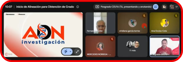 Inicia la Alineación de Investigación ADN: Análisis, Desarrollo y Nuevas Propuestas,  para egresados del Doctorado en Educación
