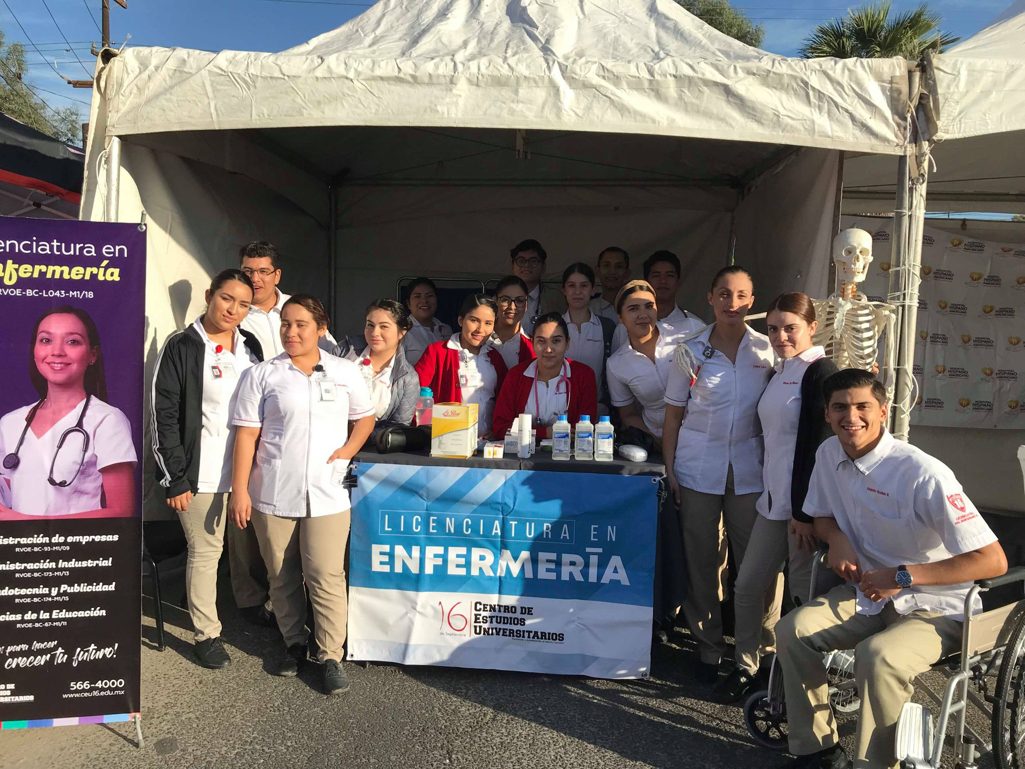 Licenciatura en Enfermería presente en la  41 Carrera Atlética Voz de la Frontera