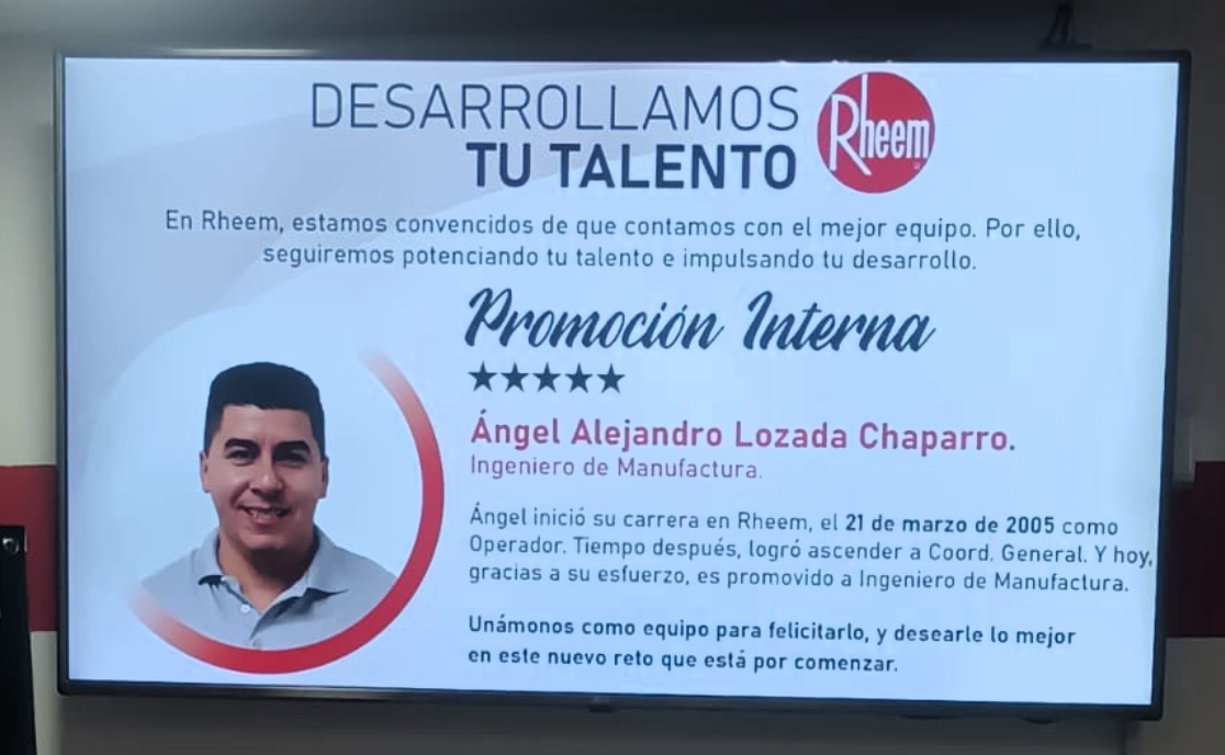 Recibe ascenso laboral egresado de Ingeniería, un orgullo pantera.