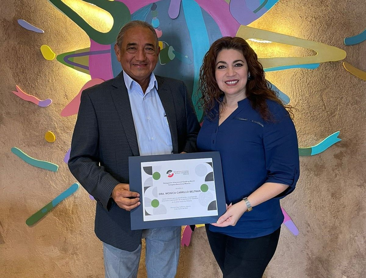 Recibe docente de gastronomía nombramiento por el Science and Cooking World Congress