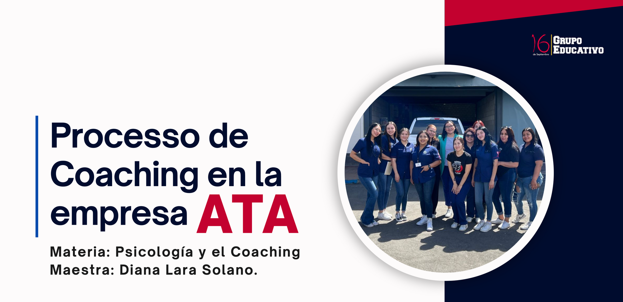 Estudiantes de psicología organizacional realizan prácticas de Coaching y salud mental