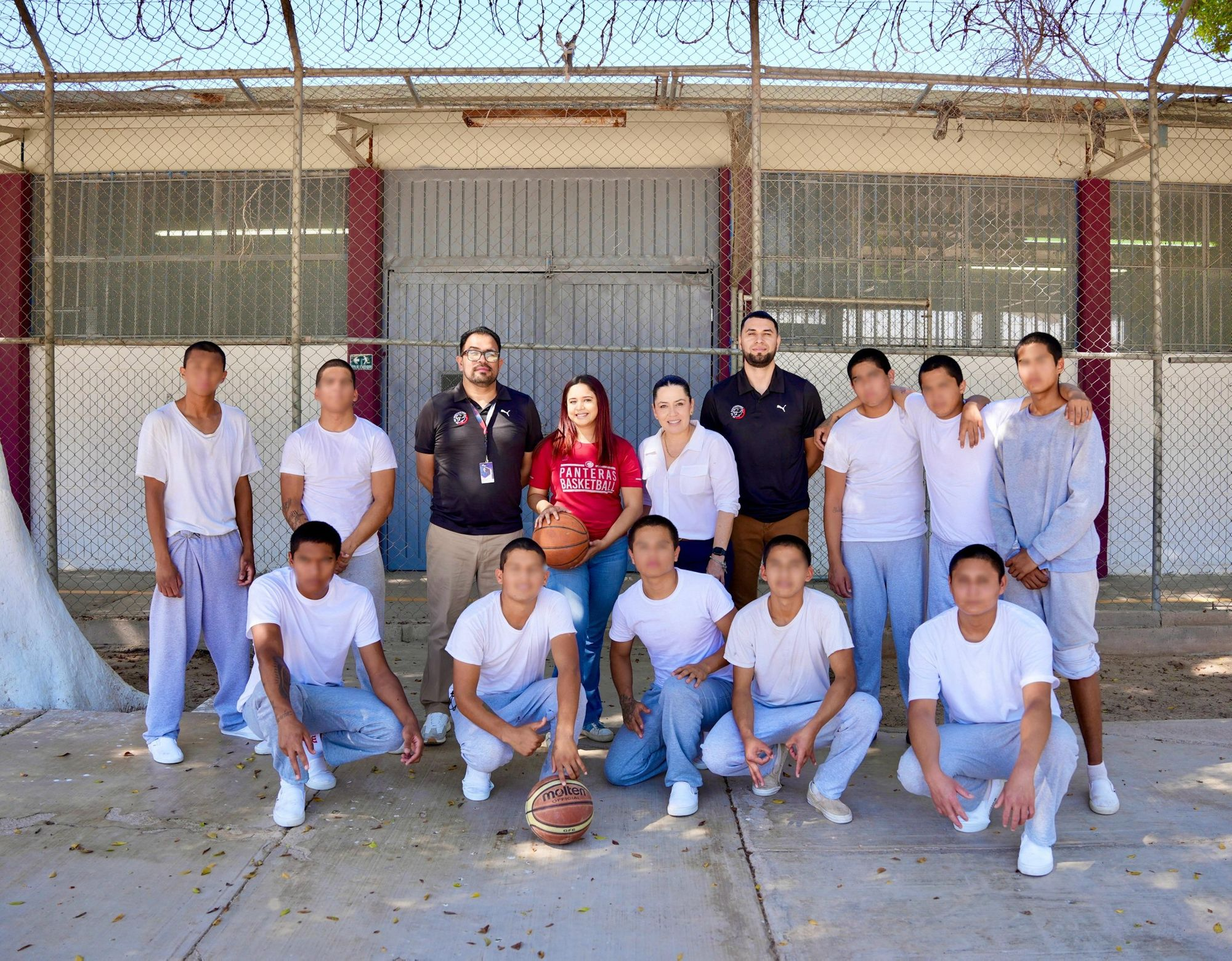 Club Panteras ofreció Clínica deportiva en el centro de internamiento para adolescentes de Mexicali