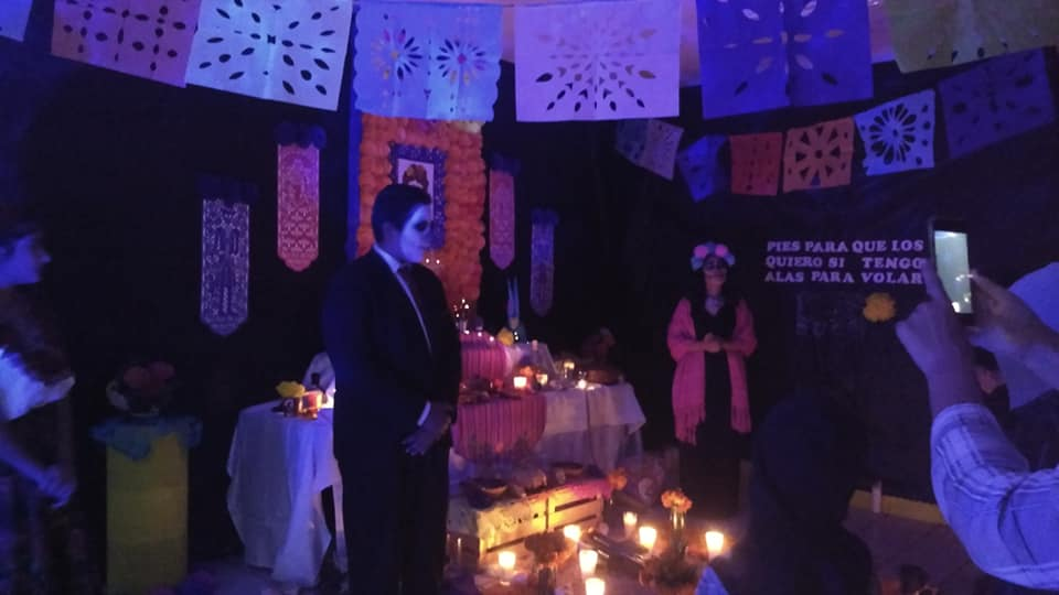 "Viva la Vida", Día de muertos en el CIB.