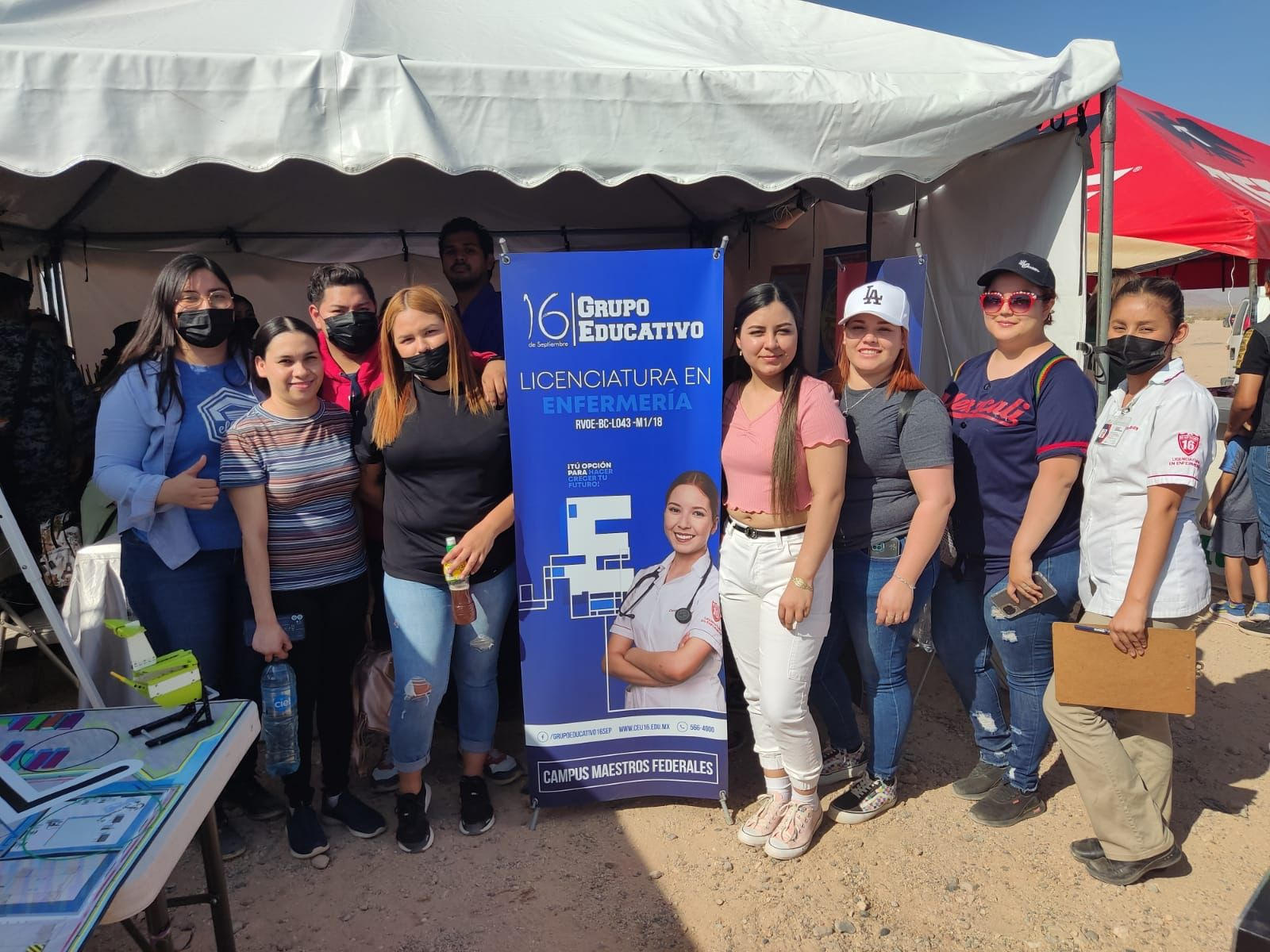 Participa Grupo Educativo 16 de Septiembre en el Festival Aeroespacial 2022