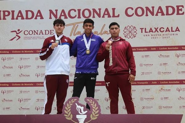 Obtuvimos el subcampeonato nacional de lanzamiento de disco en los juegos CONADE