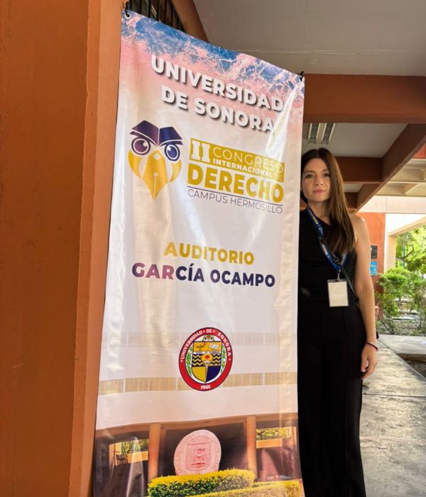Alumnos de la Licenciatura en Derecho participan en el II Congreso Internacional de Derecho en la Universidad de Sonora, campus Hermosillo