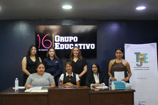 Formación jurídica y cultura electoral: estudiantes de Derecho reciben capacitación del TJEBC