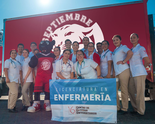 Son invitados estudiantes de la Licenciatura en Enfermería a la carrera atlética organizada por el Canal 66