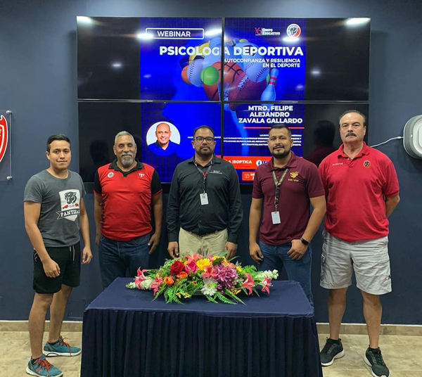 Imparte Dirección de deportes webinar sobre Psicología Deportiva