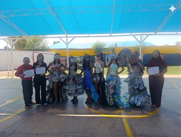 Creatividad que deja huella: Grupo Educativo 16 de Septiembre presente en el Concurso de Moda con Conciencia