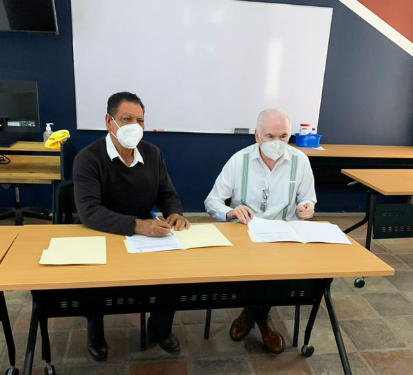 Se firma convenio de Colaboración con CECyTE BC