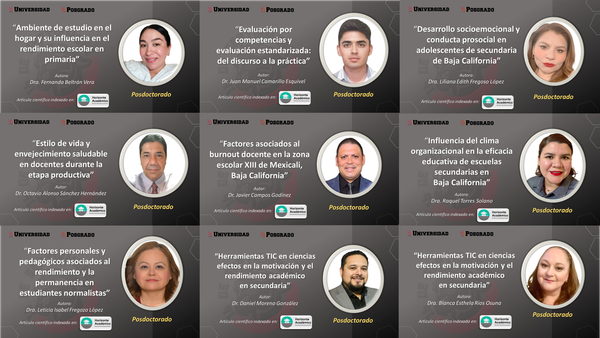 Estudiantes de Posdoctorado y Doctorado publican artículos científicos en la revista "Horizonte Académico"